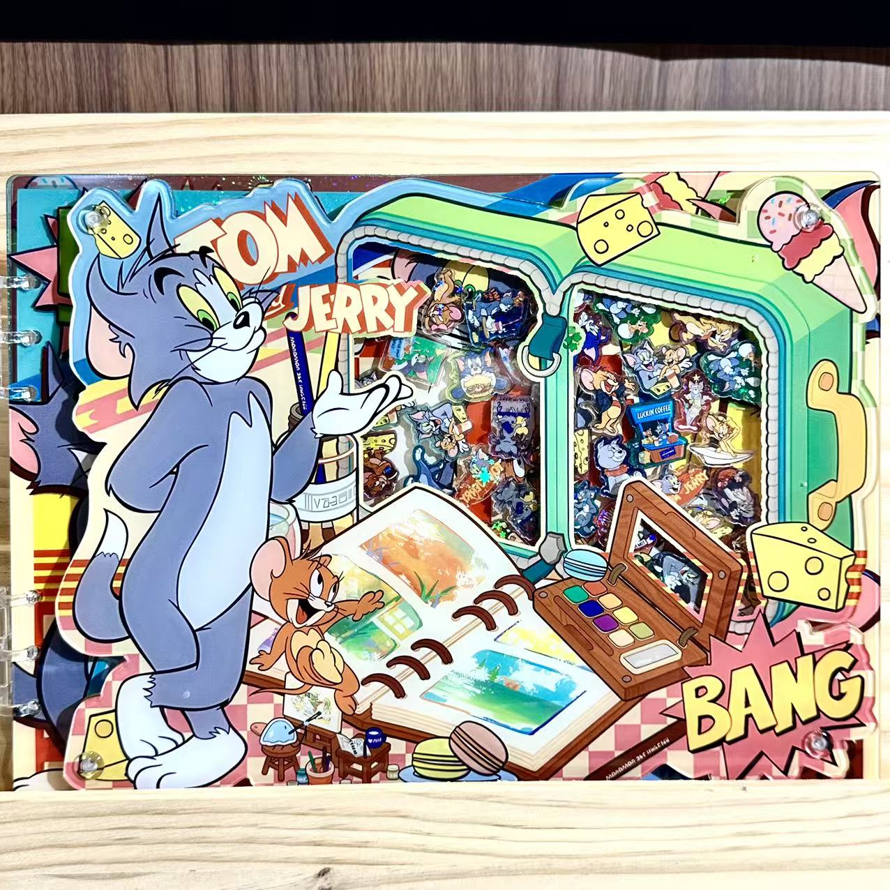 A5-Tom and Jerry shaker notebook(Join Livestream enjoy more discount)