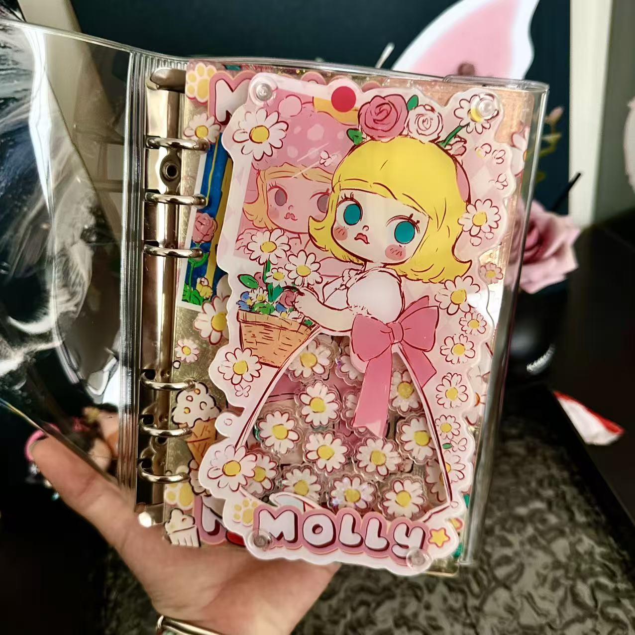 A6-Molly shaker notebook (Join Livestream enjoy more discount)